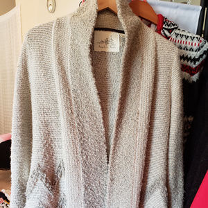 Textured cardigan